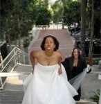 Portrait of the coordinator as a young bride.