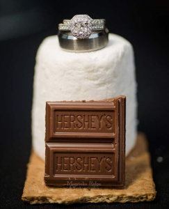 Smores wedding photograph