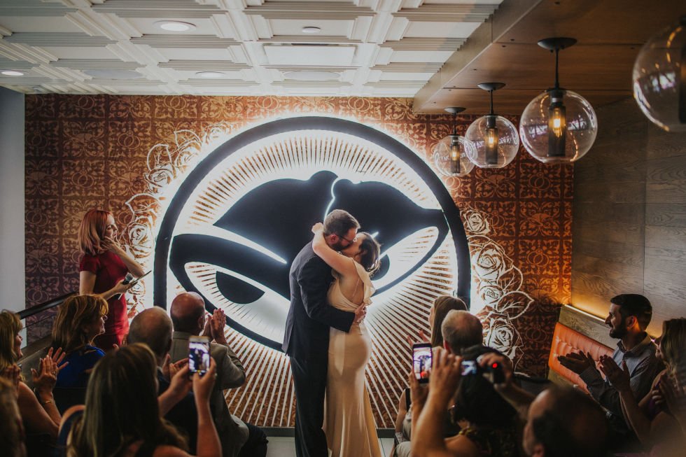 Wedding at taco bell las vegas