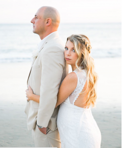 Beach wedding elopement Michelle Lacson