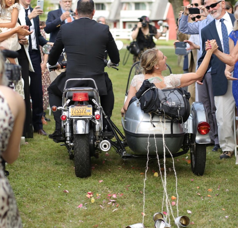 Ceremony motorcycle recession