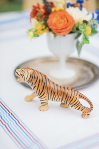 Tiger figurine wedding