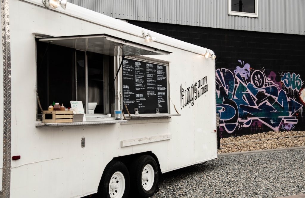 Food truck wedding